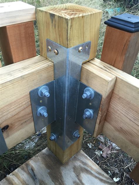 metal brackets for wood decks|deck post mounting brackets lowe's.